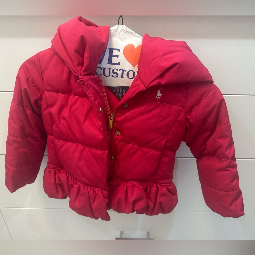 Ralph Lauren Toddler Girl Winter Jacket Size 3T